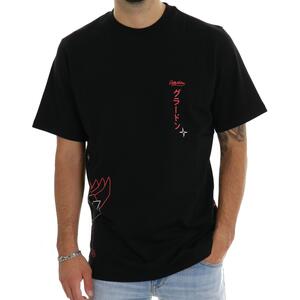 T-SHIRT STAMPATA NERO